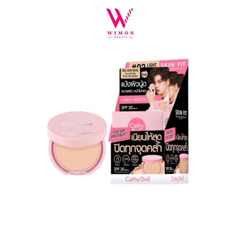 Cathy Doll Skln Fit Nude Matte Powder Pact Spf Pa G