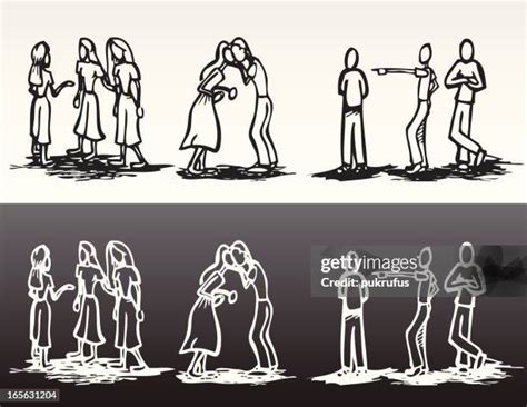 Stick Man Pointing Photos And Premium High Res Pictures Getty Images