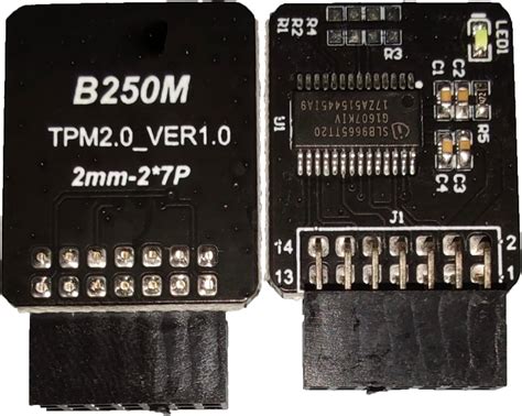 MSI Module TPM 2 0 SPI Amazon Fr Informatique