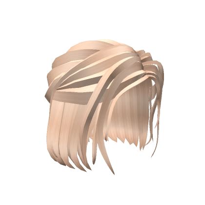 Blonde Messy Bob Updo Roblox