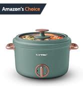 Amazon Hytric L Hot Pot Electric For Cooking Shabu Shabu Hot Pot With Nonstick Coating