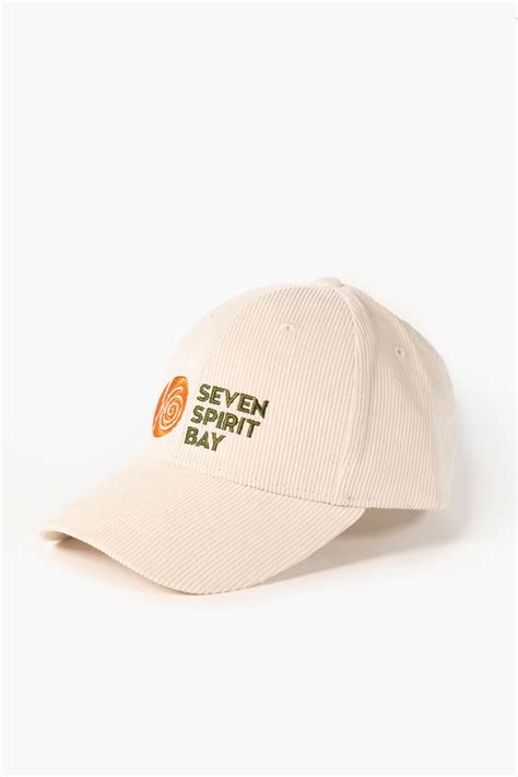 Seven Spirit Corduroy Cap Natural | Journey Beyond Gift Shop