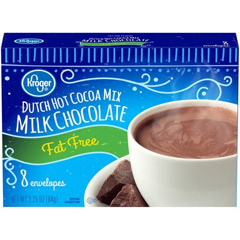 Kroger Fat Free Milk Chocolate Dutch Hot Cocoa Mix Ct Kroger