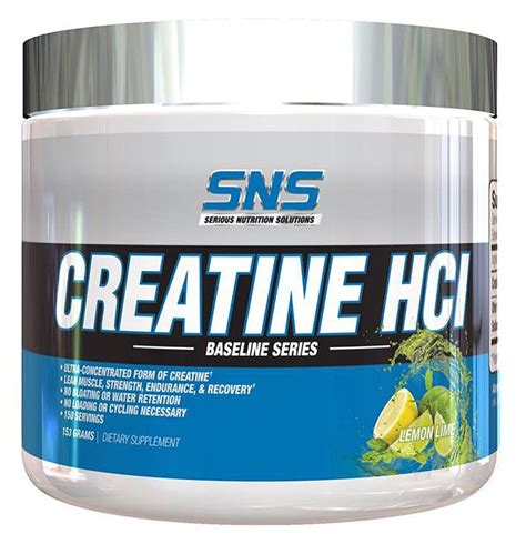 Buy Serious Nutrition Solutions Creatine HCL | Strength Performance