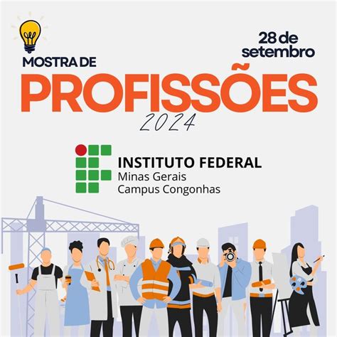 Mostra de profissões 2024 IFMG Congonhas Instituto Federal de