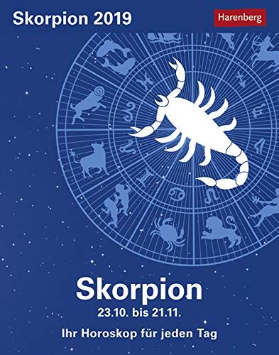 Skorpion Sternzeichenkalender 2024 Tagesabreißkalender Ihr Horoskop