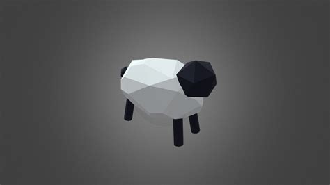 Low Poly Sheep Download Free 3d Model By Dj808 Wildrights2003