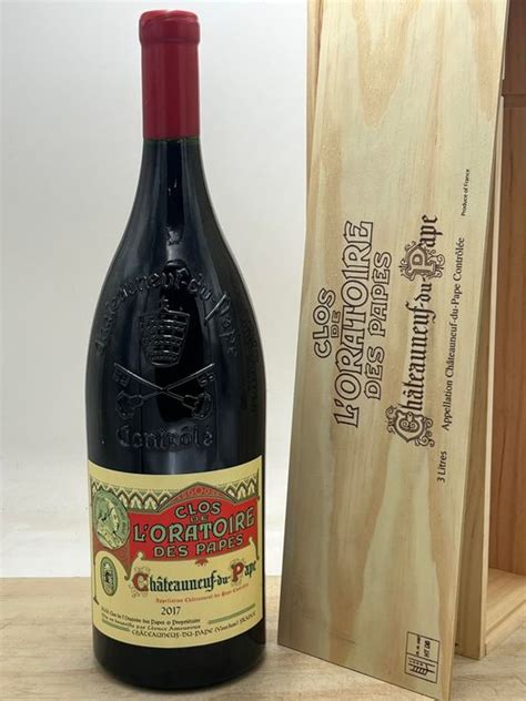 2017 Clos De Loratoire Des Papes Châteauneuf Du Pape 1 Catawiki