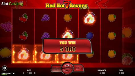 Red Hot Sevens Deluxe Slot Free Demo Game Review