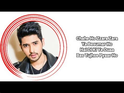 Bas Tujhse Pyaar Ho Lyrics Armaan Malik Vedika Pinto Rochak