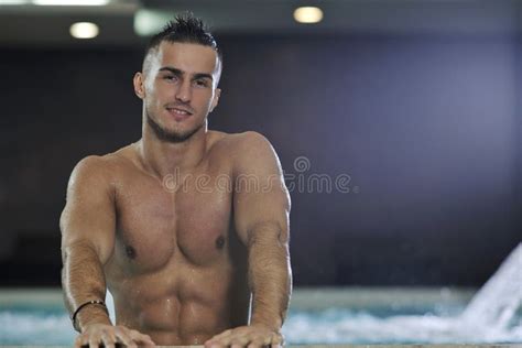 Macho Man Stock Photo Image Of Nude Indoor Muscle 14843410