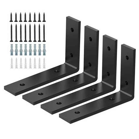 shelf brackets    heavy duty  extra thick shelving brackets