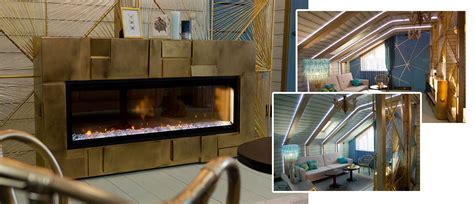 Стеклянный камин: варианты дизайна интерьера