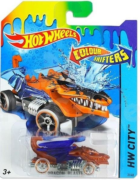 Количка Hot Wheels Colour Shifters Dragon Blaster Отлична цена Ozone bg