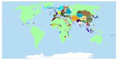 A Cartographic Snapshot Of 1400 Understanding The Worlds Geographic