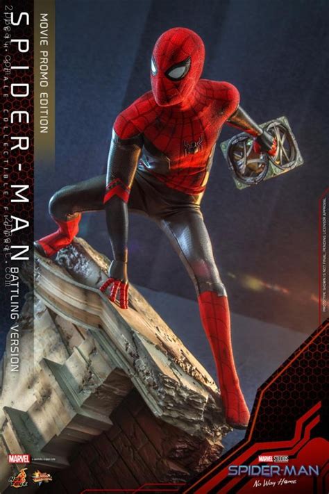Hot Toys Mms Spider Man No Way Home Spider Man Battling Version Dbeat