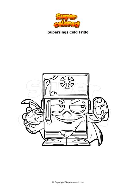 Dibujos Para Colorear Superzings Supercolored