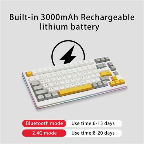 Tri Mode Wireless Mechanical Keyboard Kit Only Bluetooth Hot Swapable Mmd Gmk Royal