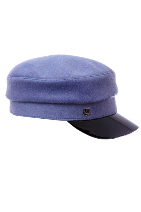 Картуз LF LADY, ткань пальтовая, цвет голубой LF-Label 71-231-72 ...