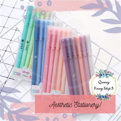 Jual PULPEN GEL WARNA WARNI PASTEL FAVORITE COLORS GEL PEN SET 6 PCS