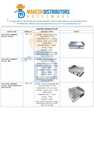 Stainless Steel Commercial Induction Hot Plate Tawa At In Bengaluru