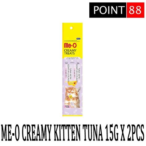 Jual MEO CREAMY Treats Kitten Tuna With Goat Milk 2 STICK Shopee