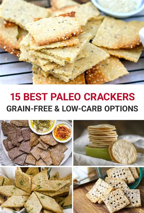 15 Recipes For Low Carb And Paleo Crackers