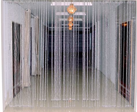 Shop Quality White Acrylic Crystal Bead Curtain For Room Partitions