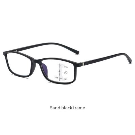 Sable Noir Dioptrie 2 00 Lunettes De Lecture Multi Focales