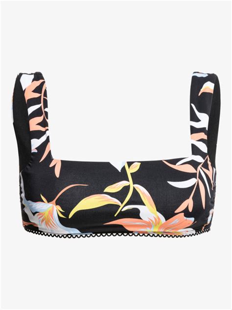 Hibiscus Wave Top De Bikini Bralette Para Mujer Roxy
