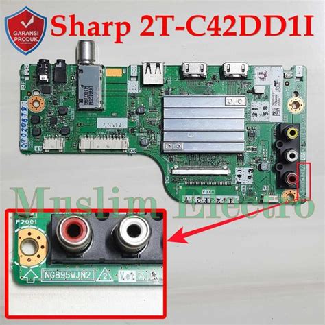 Jual Mainboard Led Tv Sharp T C Dd I C Dd I Dd I Di Seller Muslim