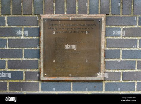 Polish Memorial At Bletchley Park Stock Photo Alamy