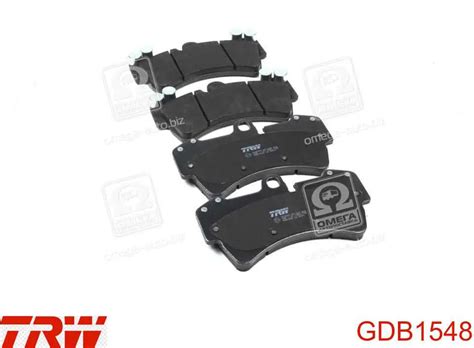 GDB1548 TRW колодки тормозные передние дисковые