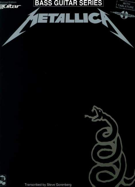 The Black Album Cover Metallica