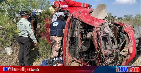 Hoy Tamaulipas Accidentes En Tamaulipas Volcadura Deja Tres