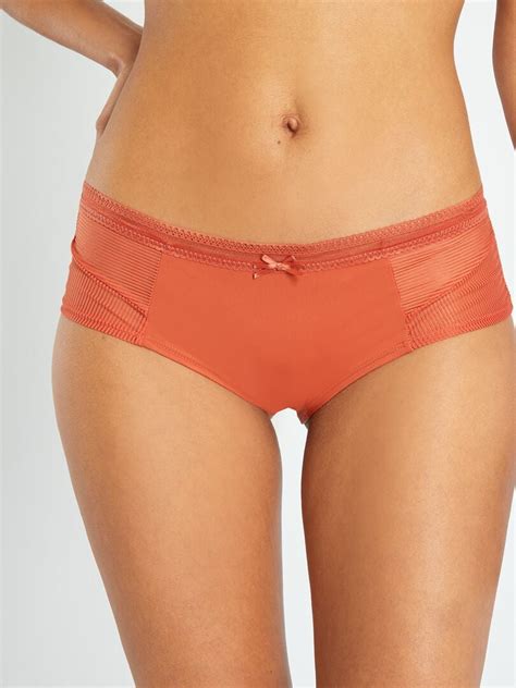 Culotte Envie De Lingerie Naranja Kiabi 7 00