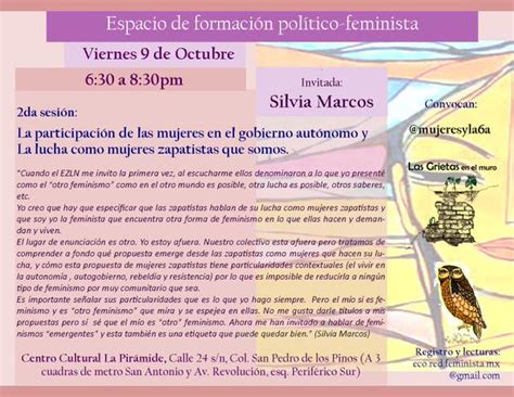 Sexualidad Antropología Feminismos Género Derechos Humanos Y Algo Más Centro Cultural La