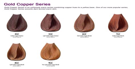 Satin Hair Color Chart