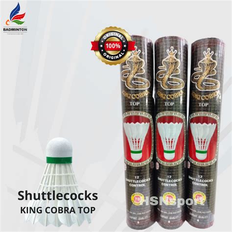 Jual Shuttlecock king cobra top Kok King Cobra TOP Original | Shopee