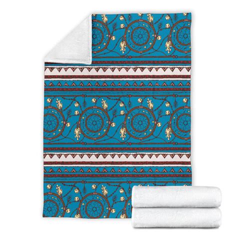 Dream Catcher Aztec Fleece Blanket Jorjune