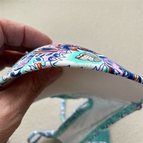 Victoria S Secret Swim Victorias Secret Swim The Gorgeous Strappy Tassel Bikini Bra Blue