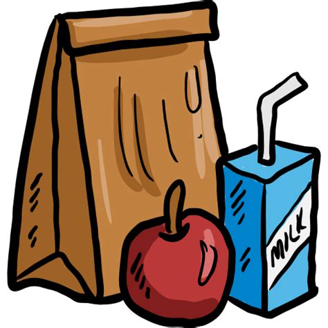 Paper Lunch Bag Icon