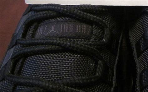 Air Jordan Xi Blackout New Images