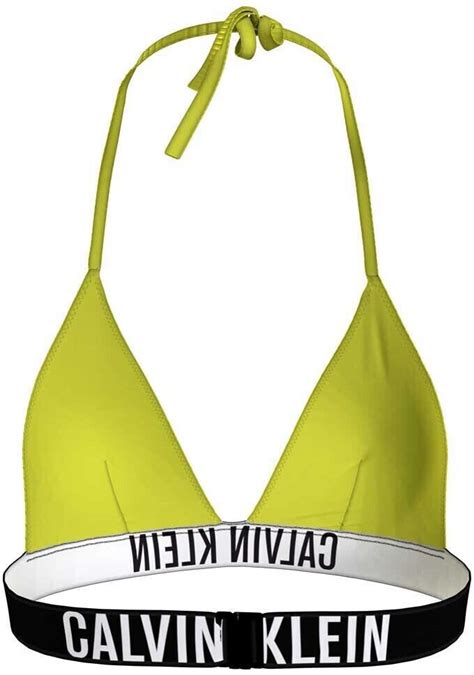 Buy Calvin Klein Bikini Top Yellow Kw Kw Lrf From Today Best Deals On Idealo Co Uk
