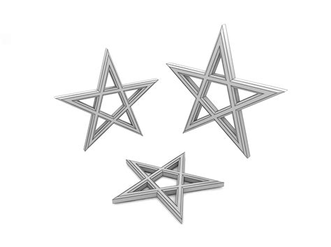 Pentagram 3d Model 3 Stl Obj Unknown Max Fbx 3ds Dwg Free3d