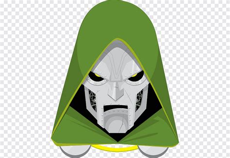 Doctor Doom Supervillain Font Dr Doom Computer Head Png PNGEgg