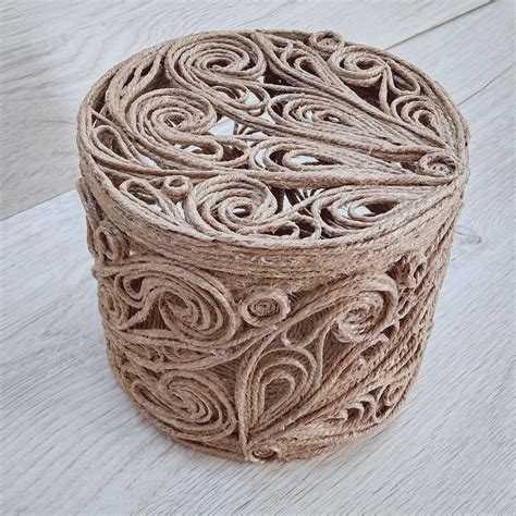 Простые поделки из джута своими руками - 87 фото