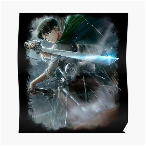 Levi Ackerman Posters | Redbubble