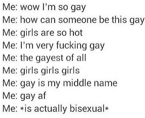 Lesbian Meme Bi Memes Funny Memes Jokes Ego Lgbtq Funny Lgbt Love Found Out Really Funny