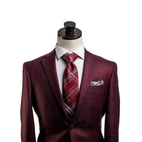 Premium Ai Image A Mannequin Wearing A Suit And Tie